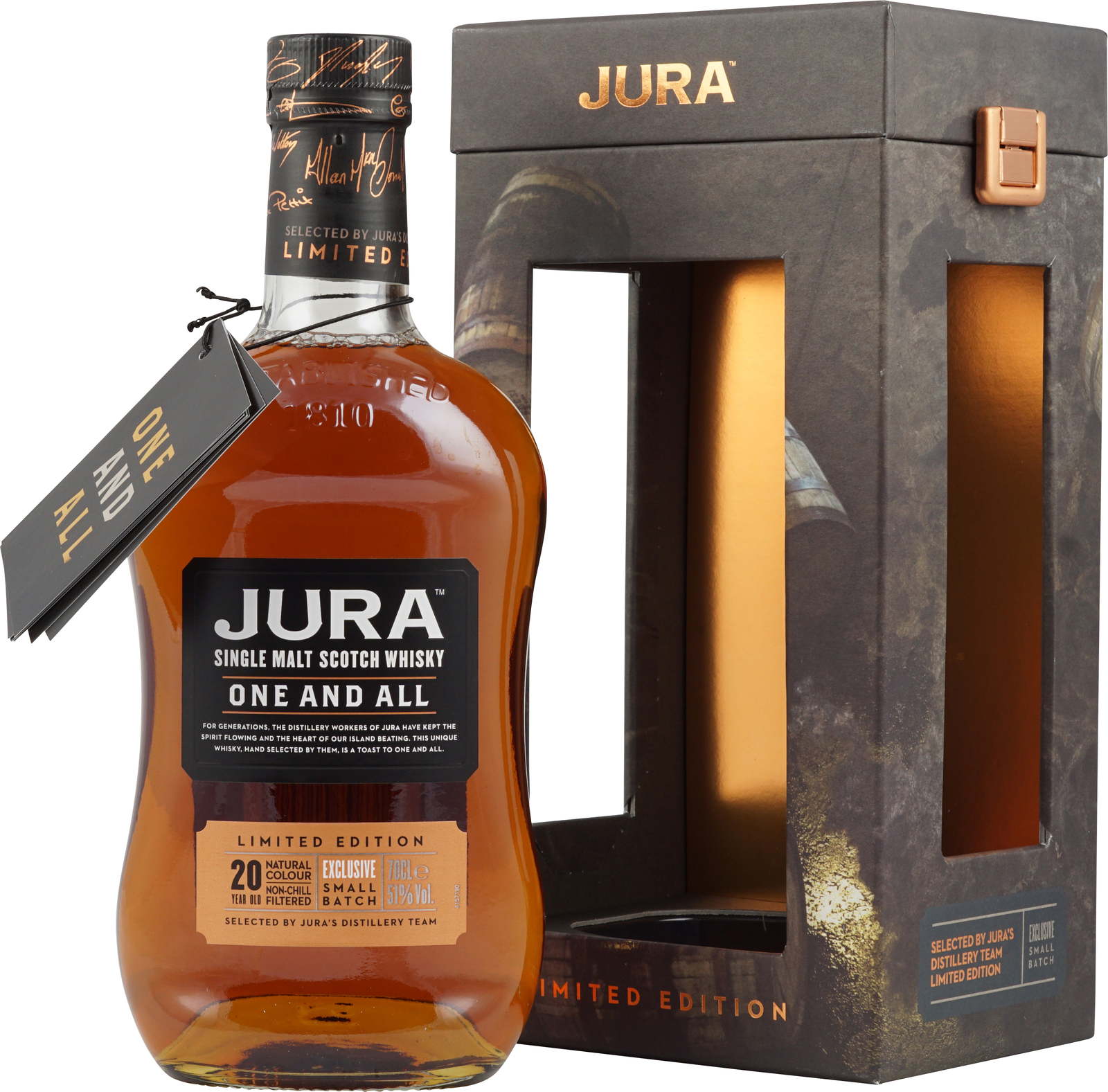 Isle of Jura One and All Whisky Limited Edition Scotc