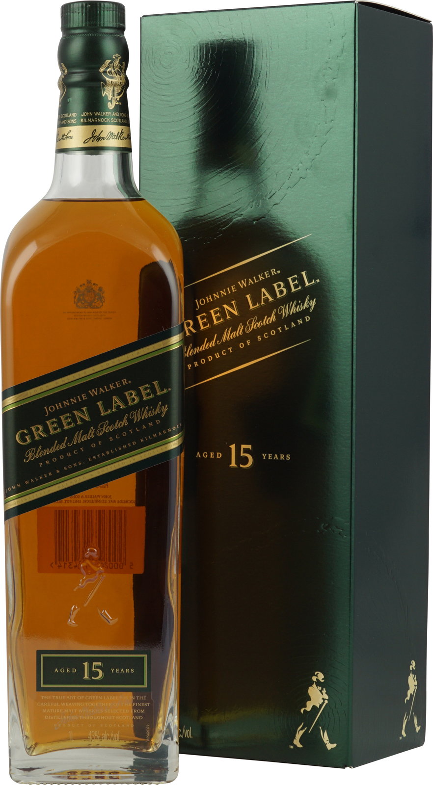 Johnnie Walker Green Label Whisky 1 Liter
