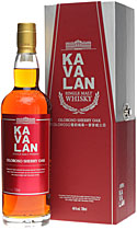 Kavalan Ex Sherry Oak Whisky mit 46 % Vol. und 700 ml i Kavalan Ex Sherry Oak Whisky mit 46 % Vol. und 700 ml i