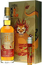 Kavalan Solist 2024 Dragon Set Rum Cask mit Miniatur Kavalan Solist 2024 Dragon Set Rum Cask mit Miniatur