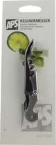 Kellnermesser 12 cm Edelstahl mit Teflon-Spirale, Barzu Kellnermesser 12 cm Edelstahl mit Teflon-Spirale, Barzu