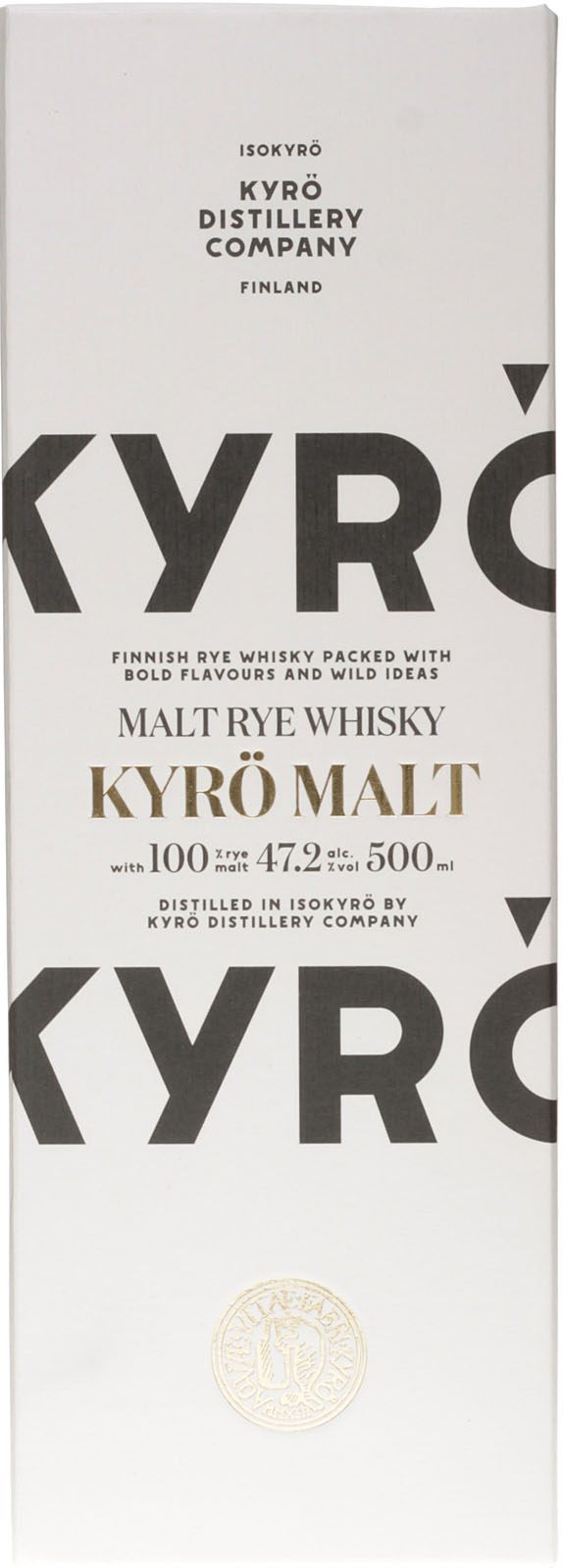 im S Finnland Rye hier Malt Spirituosen aus Kyrö Whisky