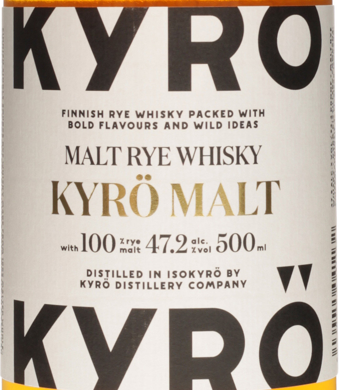 hier S aus Finnland Kyrö im Malt Rye Spirituosen Whisky