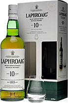 Laphroaig 10 Jahre Whisky im sch�nen Geschenkset kaufen