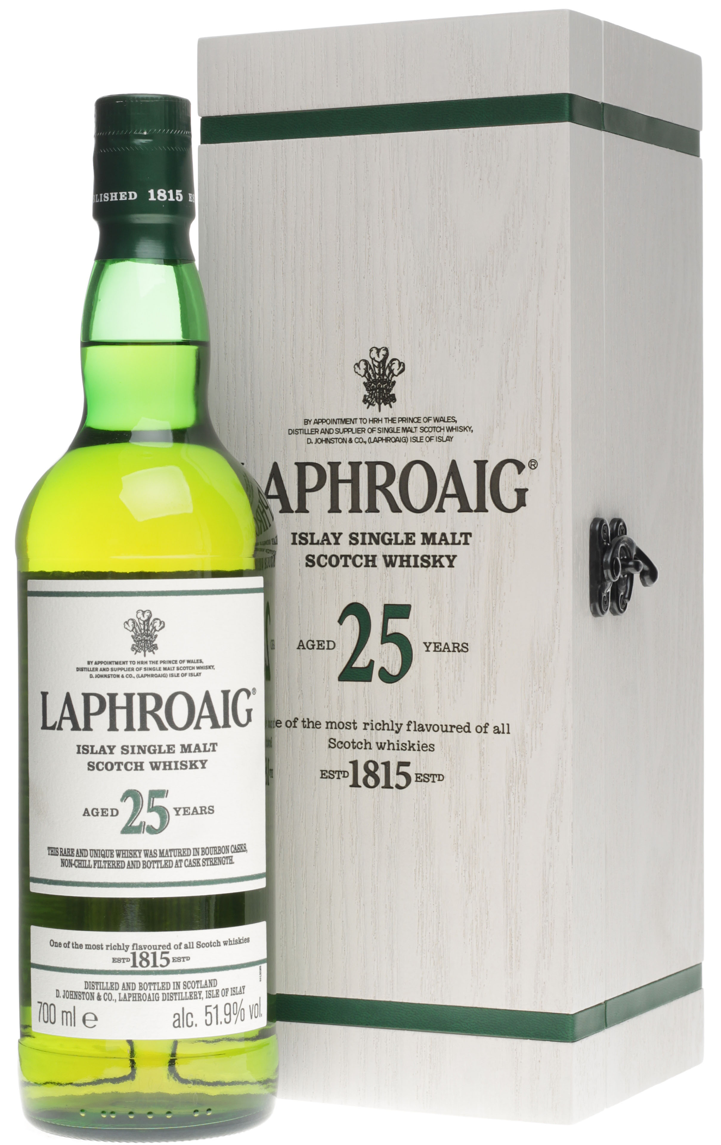 Laphroaig 25 Jahre 2021 0,7 Liter 51,9 % Vol. im Shop k Laphroaig 25 Jahre 2021 0,7 Liter 51,9 % Vol. im Shop k
