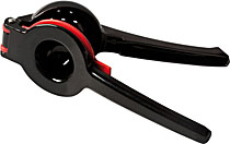 Limettenpresse 2 in1 Lime/Lemon schwarz/rot