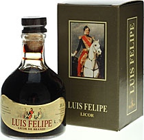 Luis Felipe Lik�r als 50 ml Miniaturflasche aus Spanien