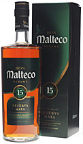 Malteco 15 Jahre Rum aus Guatemala mit 0,7 Liter