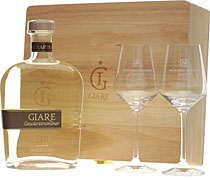 Marzadro Le Giare Gewürztraminer Geschenkset mit 2 Gläs Marzadro Le Giare Gewürztraminer Geschenkset mit 2 Gläs