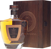 Mazzetti dAltavilla Grappa Reserva Gaia in Holzkassette Mazzetti dAltavilla Grappa Reserva Gaia in Holzkassette