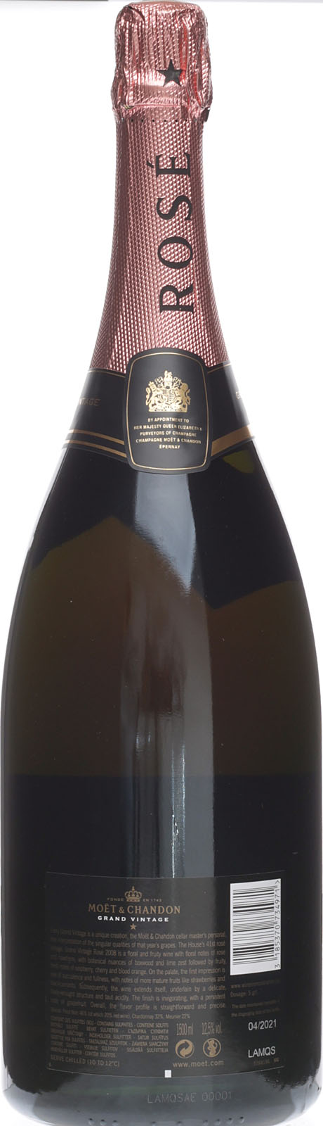 Moet Chandon Grand Vintage Rose 2008 Magnum im Shop kau
