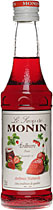 Monin Erdbeer Sirup in der kleinen Flasche hier kaufen Monin Erdbeer Sirup in der kleinen Flasche hier kaufen