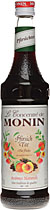 Monin Peach Tea (Pfirsich Tee) Sirup bei uns kaufen. Monin Peach Tea (Pfirsich Tee) Sirup bei uns kaufen.