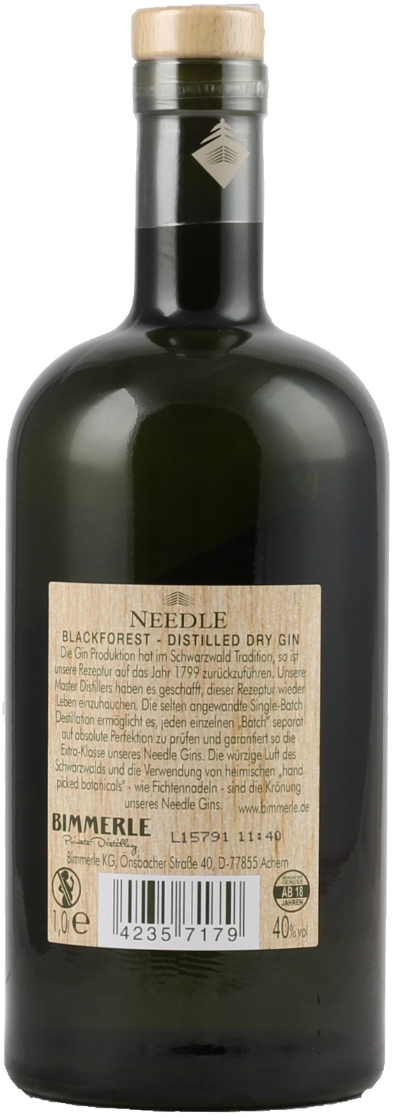 Needle Black Forest Dry Gin hier im Onlineshop