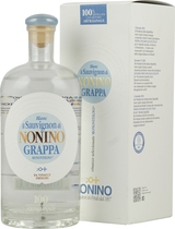 Nonino il Sauvignon Blanc di Nonino Grappa, hier im Sho Nonino il Sauvignon Blanc di Nonino Grappa, hier im Sho