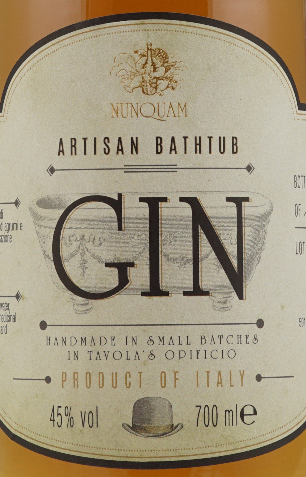 Nunquam Artisan Bathtub Gin aus Italien im Shop kaufen