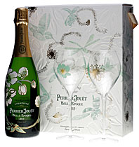 Perrier Jouet Belle Epoque 2015 mit 2 Gl�ser kaufen.