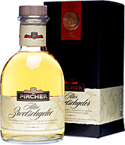 Pircher Alter Zwetschgeler in der Apothekerflasche 