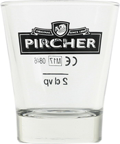 Pircher Stamperl Glas - Perfekt für schnelle Genussmome Pircher Stamperl Glas - Perfekt für schnelle Genussmome