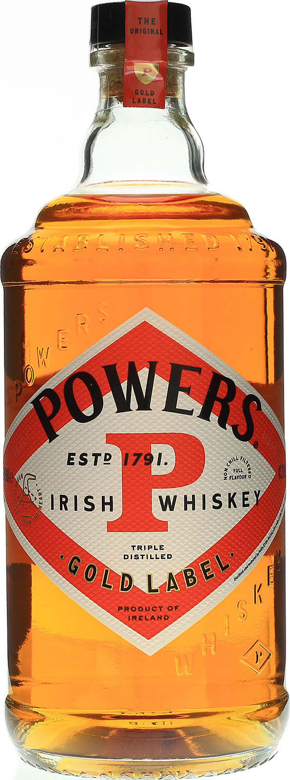 Powers Gold Label Irish Whiskey 0,7 Liter 43,2 Vol. Über 1.100 Whiskys