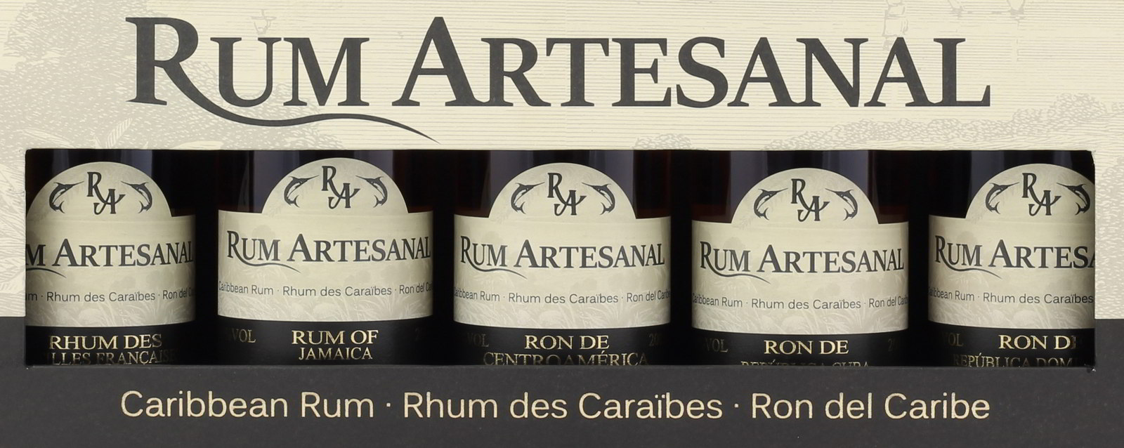 RA Rum Tasting Box Caribbean Rum 5 x 0,2 Liter 40 % Vol