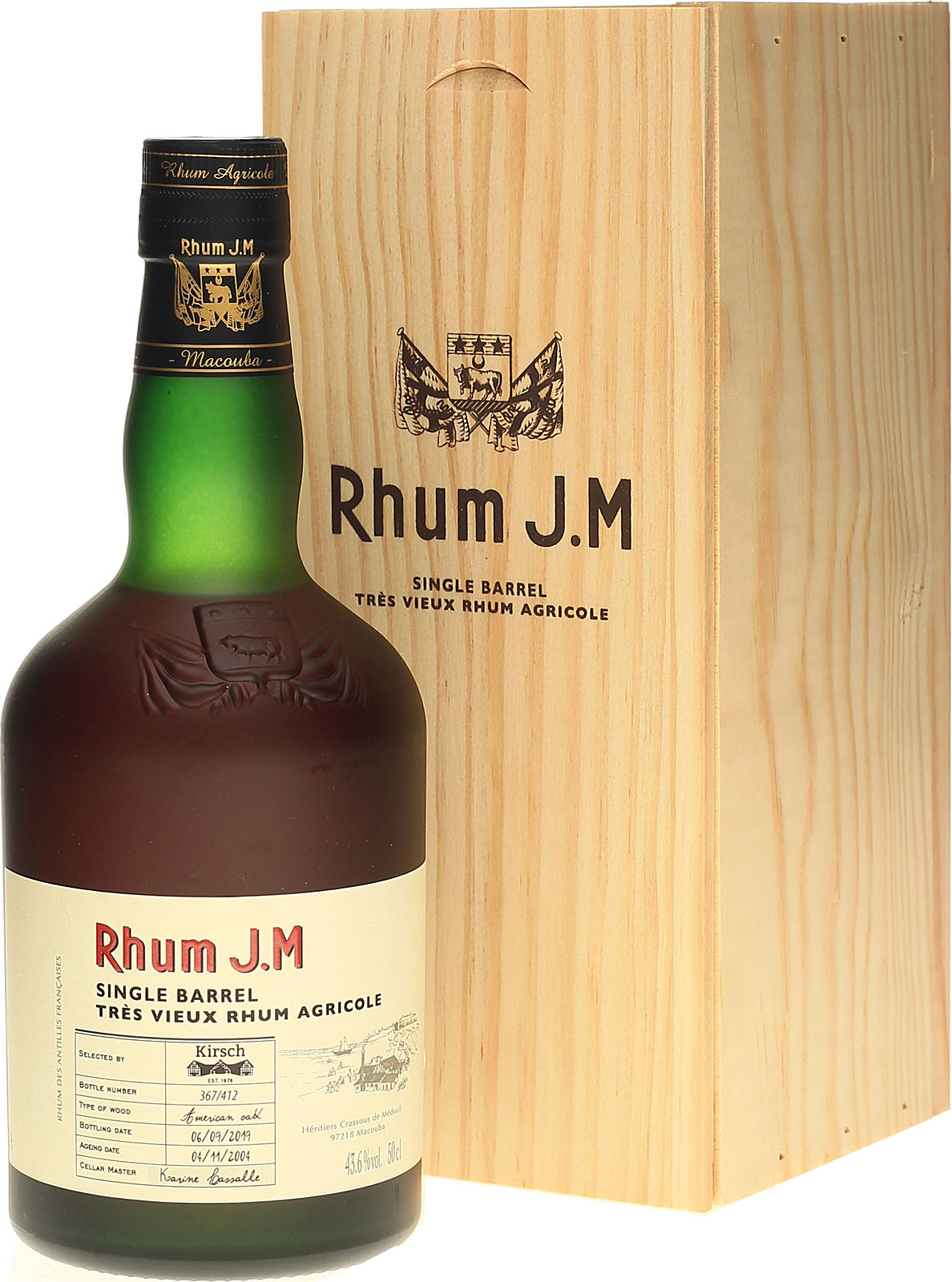 Rhum J.M Single Barrel 14 Jahre als limited Edition kau