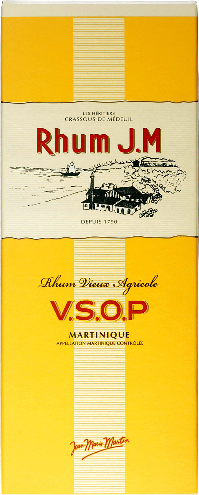 Rhum J.M VSOP Agricole Rum hier bei uns im Shop