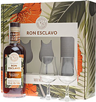 Ron Esclavo Gran Reserva Overproof Geschenkset mit 2 Gl
