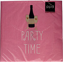 Servietten Motiv: Party Time - hier kaufen Servietten Motiv: Party Time - hier kaufen