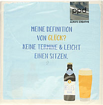 Servietten   keine Termine und leicht einen sitzen ...,