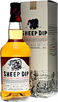 Sheep Dip Malt ist ein Blended Whisky der aus 16 versch Sheep Dip Malt ist ein Blended Whisky der aus 16 versch