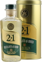 Sibona Distillato di Birra 2.1 Craft Bierbrand, hochwer