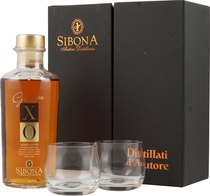 Sibona Esposizione Grappa XO Geschenkset - Guter XO Gra