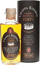 Sibona Grappa Botti da Porto 500ml 44%