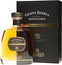 Sibona Grappa Botti da Porto Single Barrel mit 700 ml k