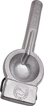 Sierra Tequila Limettenpresse, silberfarben, mit Aufh�n