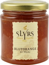 Der Slyrs Blutorangen Fruchaufstrich