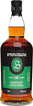 Springbank 15 Jahre mit 700 ml
