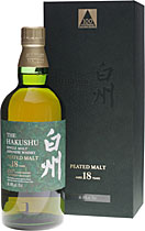 Suntory Hakushu Single Malt Peated Malt 18 Jahre kaufen