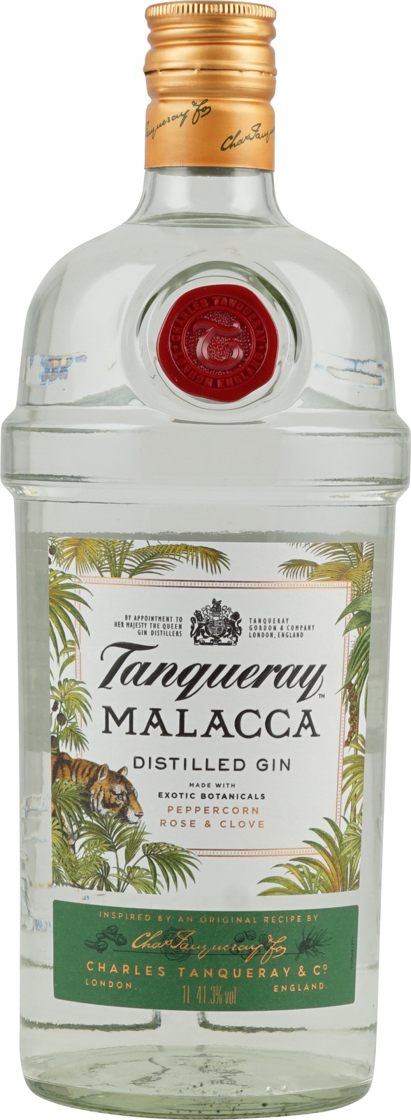 Tanqueray Malacca Gin 1,0 Liter 41,3 Vol. PremiumGin