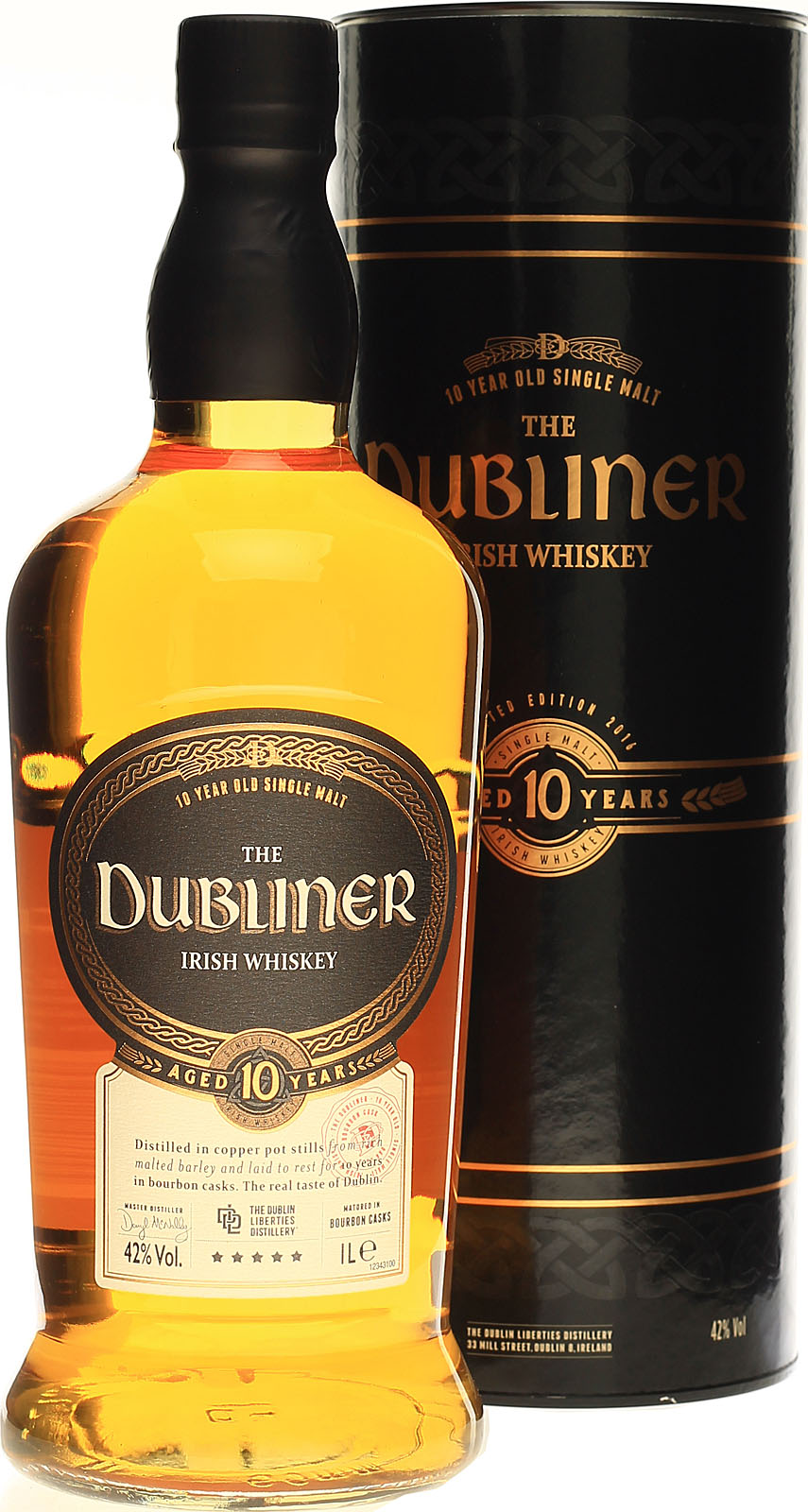 The Dubliner 10 Jahre Irish Whiskey, limitiert verfügba