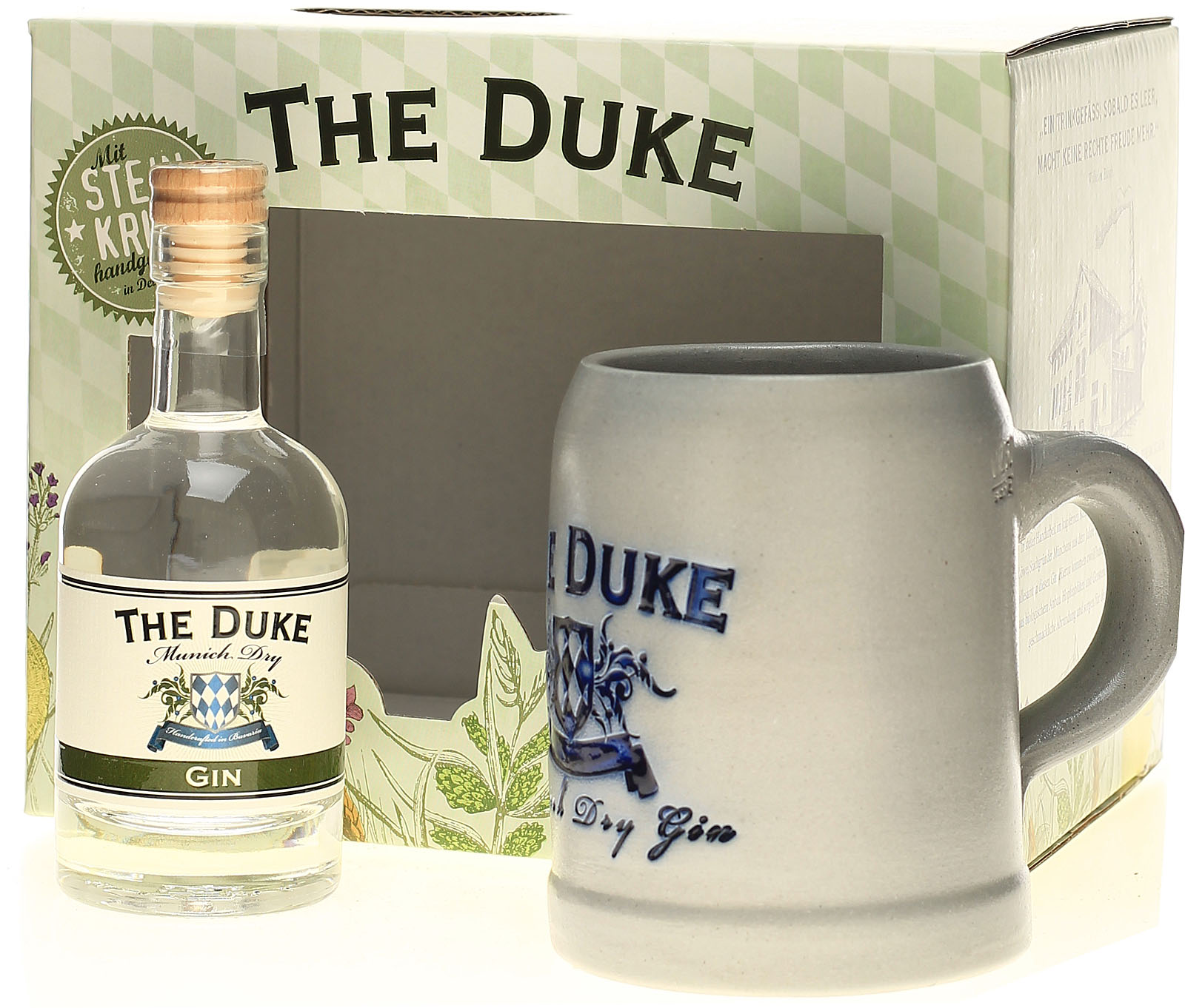 The Duke Mini im Steinkrug ideal als Gin-Geschenk