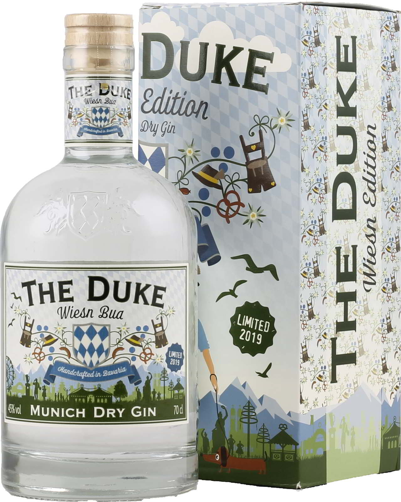 The Duke Munich Dry Gin Wiesn Edition BUA BIO, Gaudi