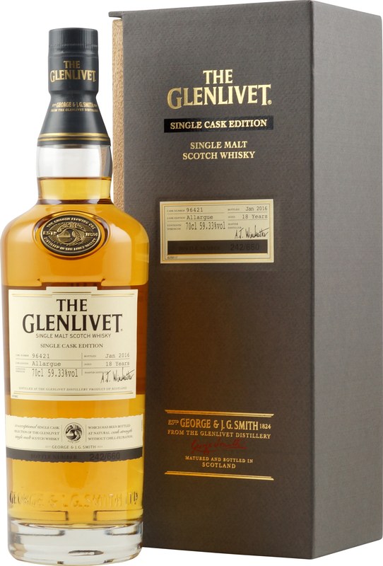 The Glenlivet Single Cask Edition Allargue 18 Jahre