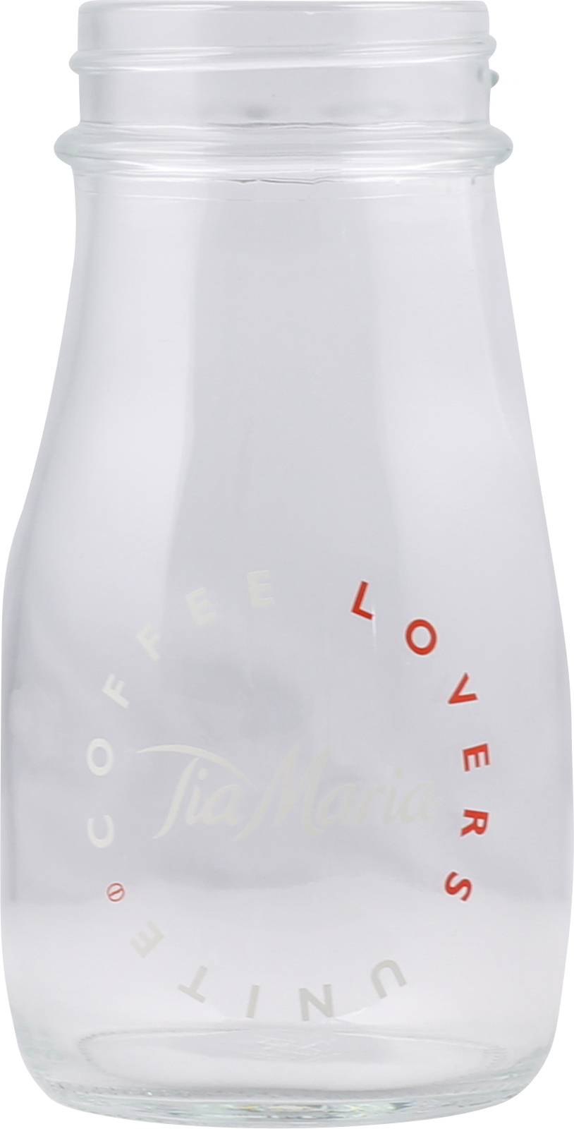 Tia Maria Cocktail Glas, Milk bottle