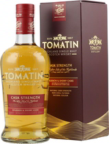 Tomatin Cask Strength in 700 ml Flasche mit 57,5 % Vol