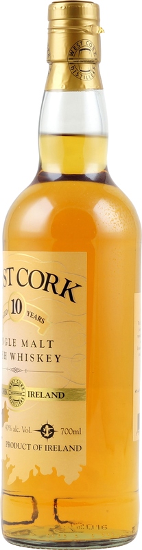 West Cork 10 Jahre Single Malt Whiskey 0 7l 40%