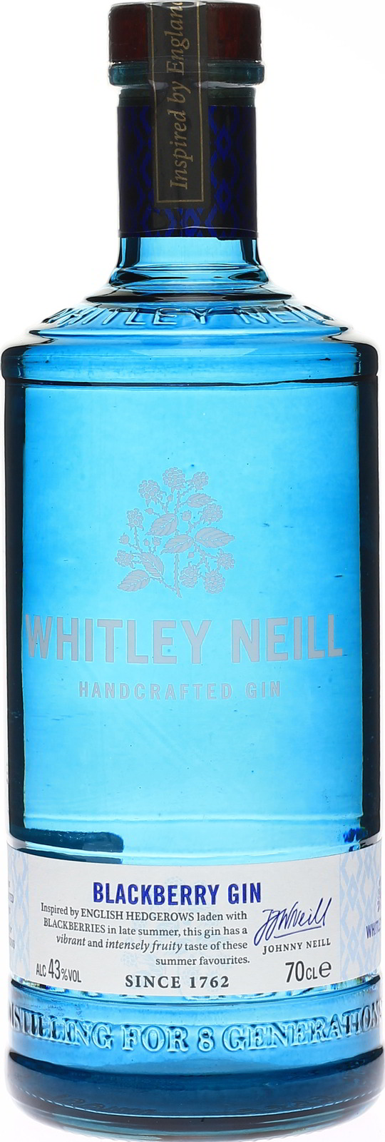Whitley Neill Blackberry Gin aus England mit 700 ml und
