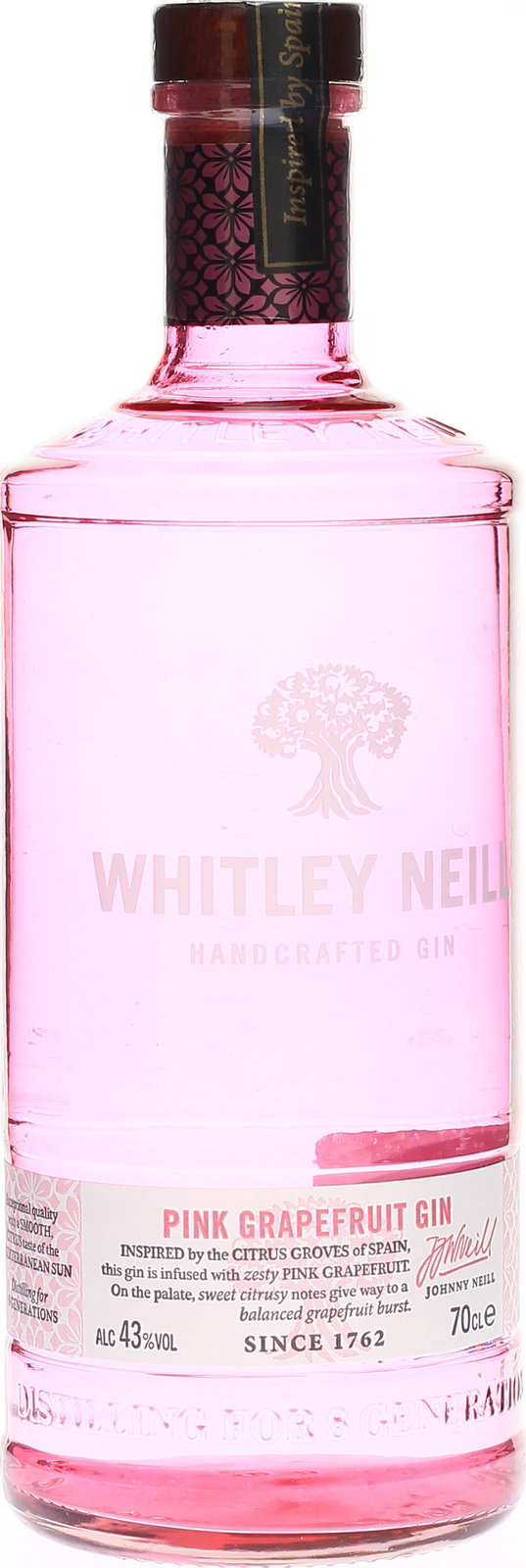 Whitley Neill Pink Grapefruit Gin, aus dem Sortiment de